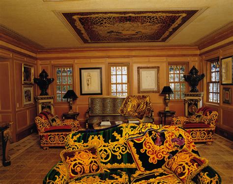 versace ceiling design|casa casuarina versace house.